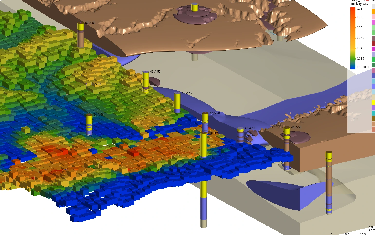 Hydrogeology 水文地质彩页示例