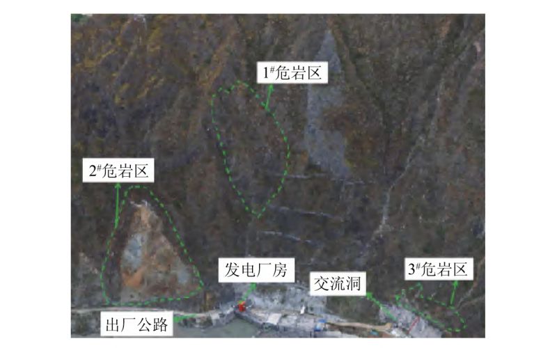 电站厂房边坡崩塌落石运动及防护效果模拟分析